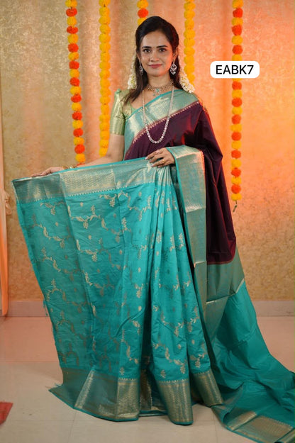 Premium warm silk saree🥳