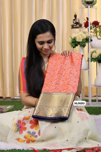 Soft Katan saree Ⓜ️😍