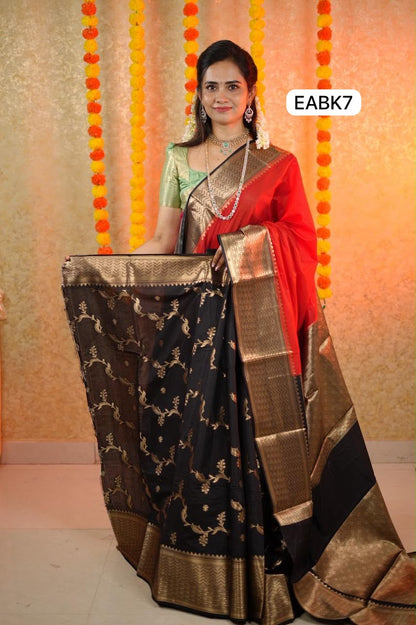 Premium warm silk saree🥳