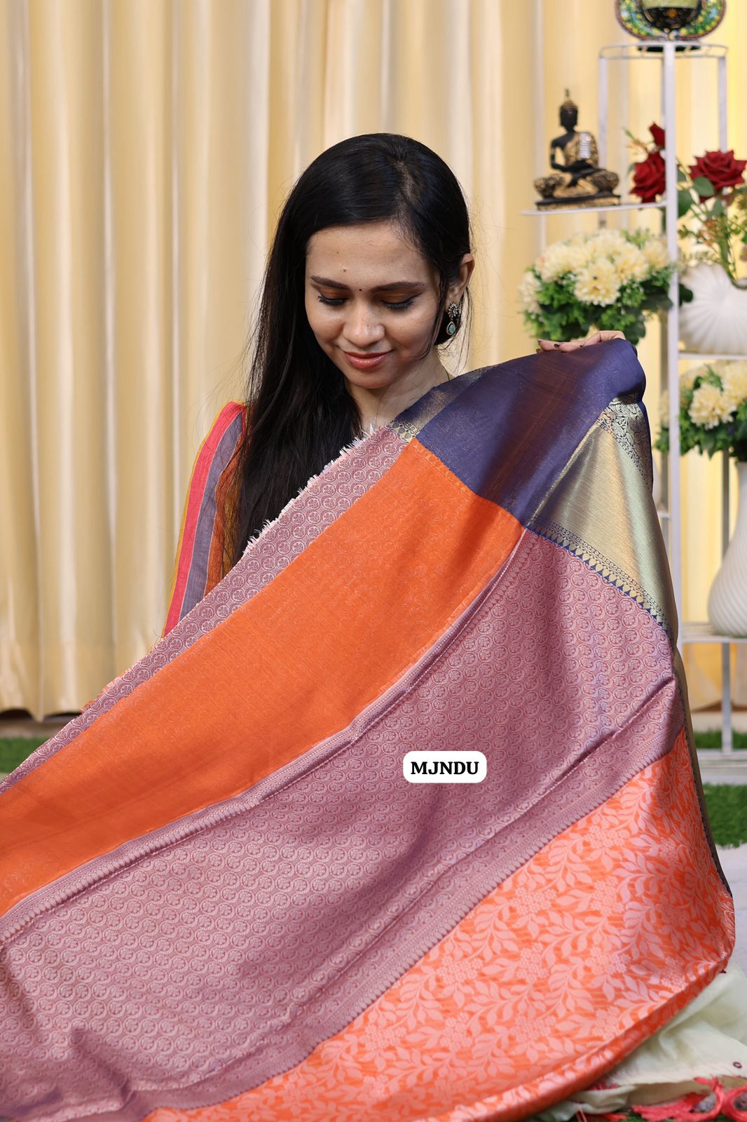 Soft Katan saree Ⓜ️😍
