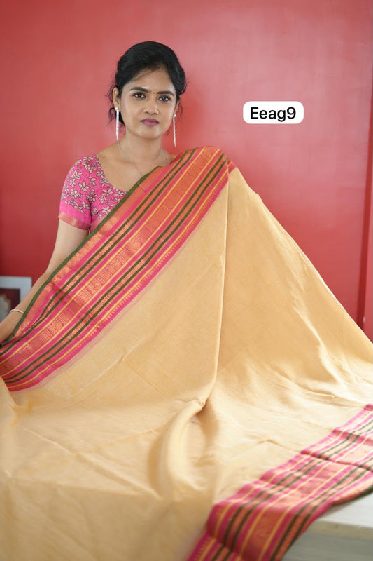 Mul cotton saree without blouse🥳