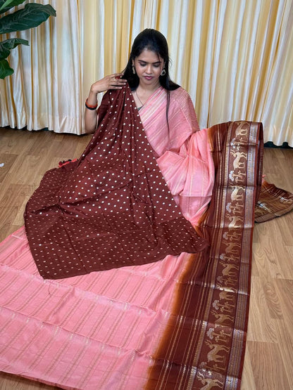 Viscose georgette saree🥰🌈📚