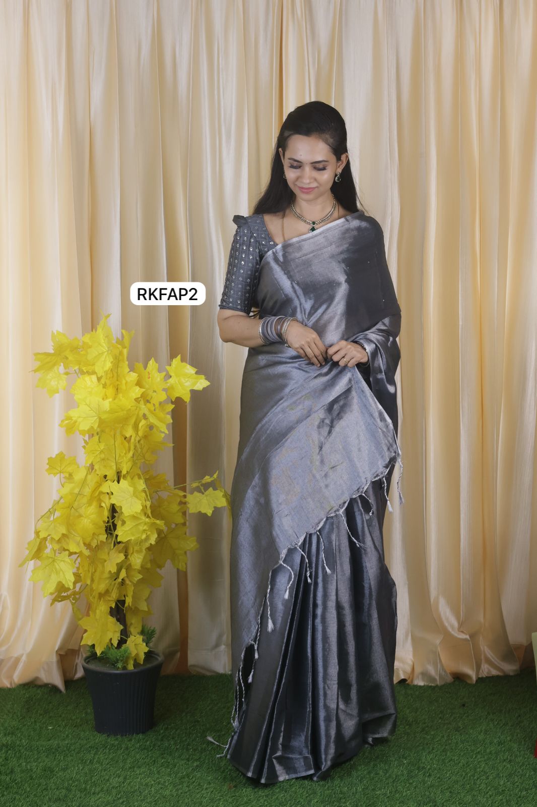 Khadhi tissue cotton saree prebook 🥳