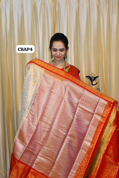 Bridal Kanchi semi soft silk saree😍😎