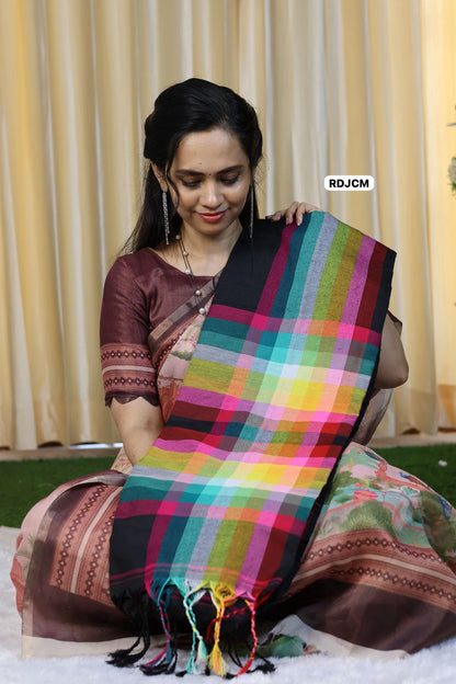 Kadhi cotton saree 😍⏰