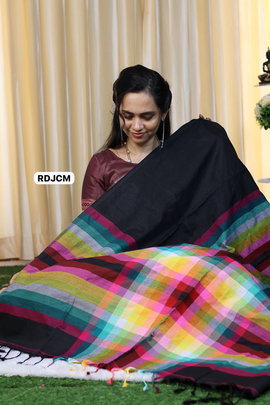 Kadhi cotton saree 😍⏰