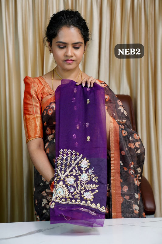 Net Embroidery blouse🥳