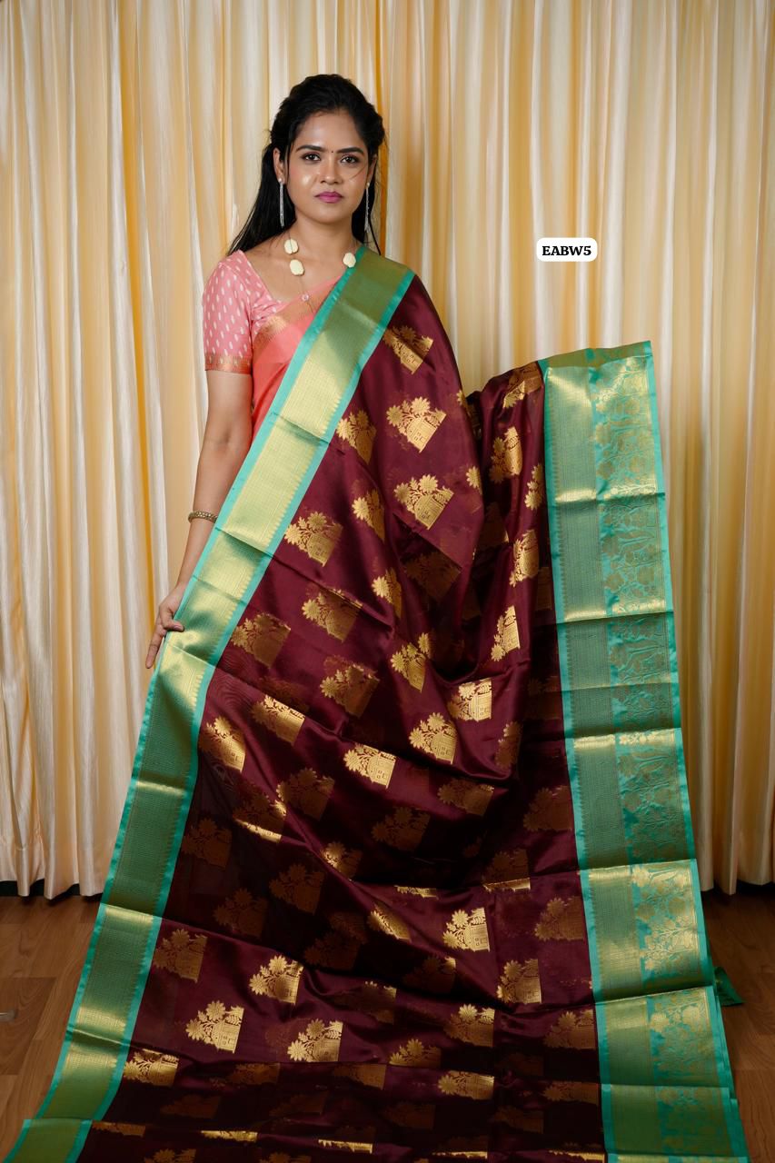 Tissue mixed silk saree🥰😎🐻📚