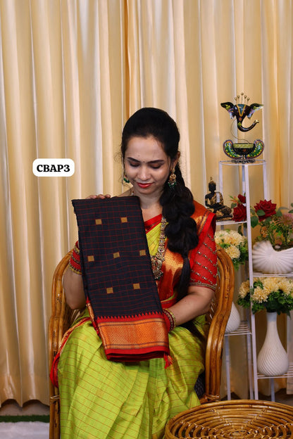 Semi soft silk saree 🌈😍😎📚