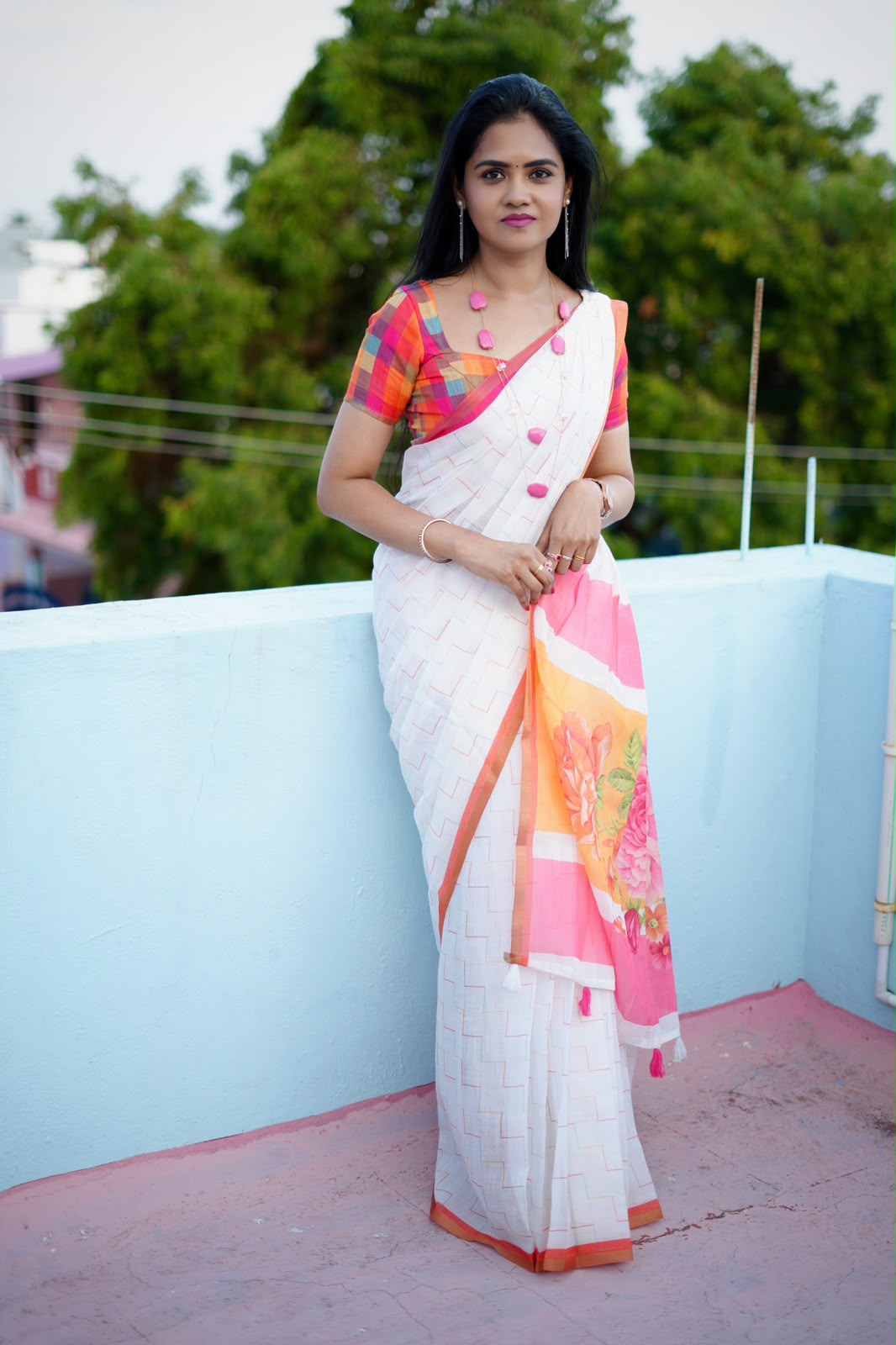 Linen cotton sarees🥰😎📚
