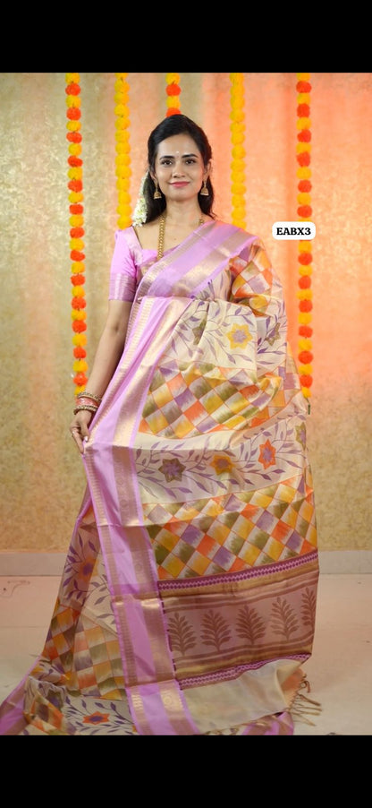 Rettapatta border saree😍🥳