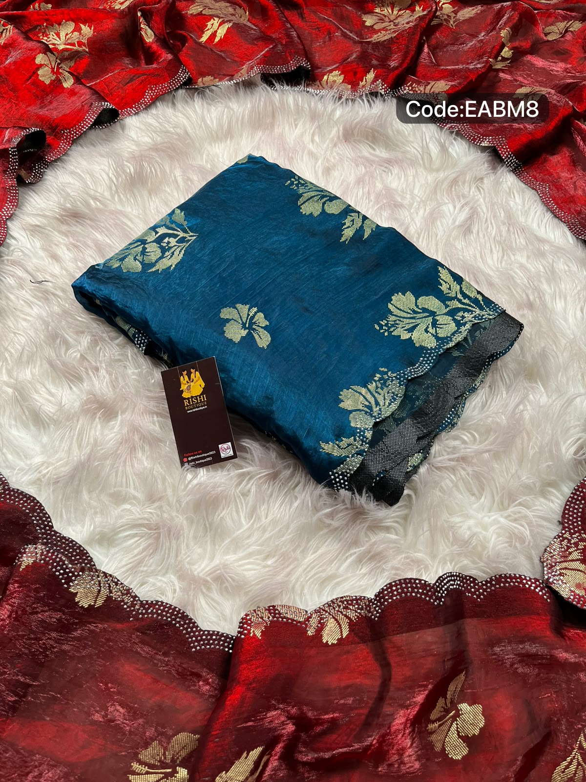 Space silk sarees with print work🥳