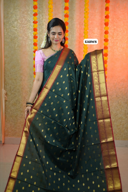 Semi silk saree😍🥳