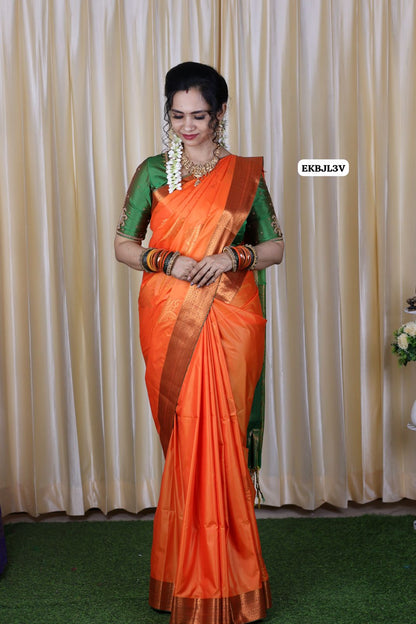 Semi soft silk saree 🥳
