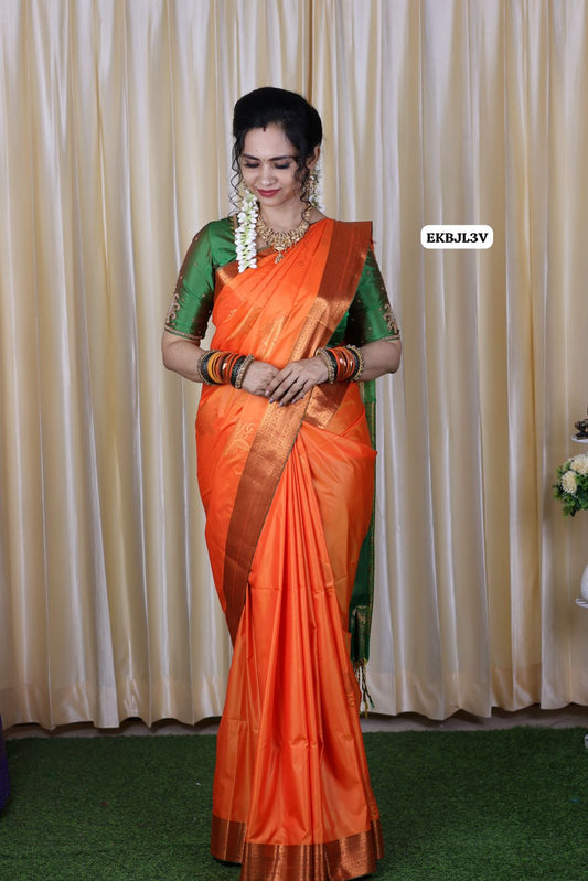 Semi soft silk saree 🥳