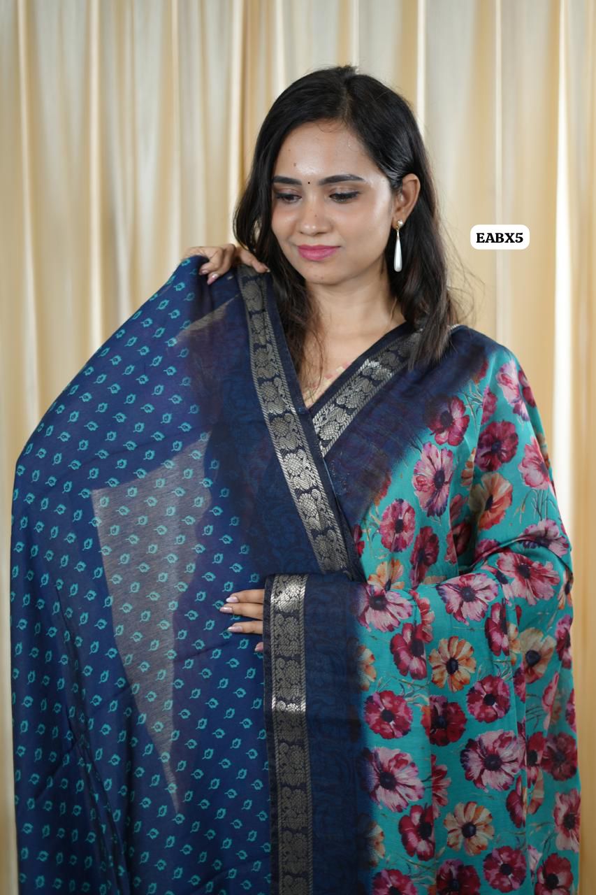 Maheshwari semi soft silk saree😍😎 📚