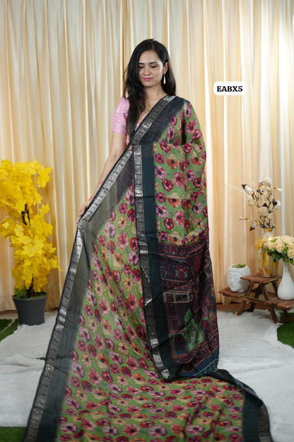 Maheshwari semi soft silk saree😍😎 📚