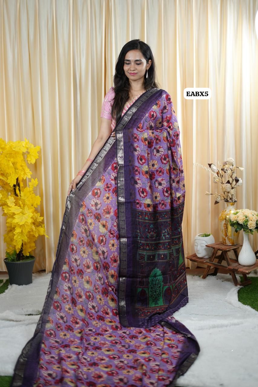 Maheshwari semi soft silk saree😍😎 📚