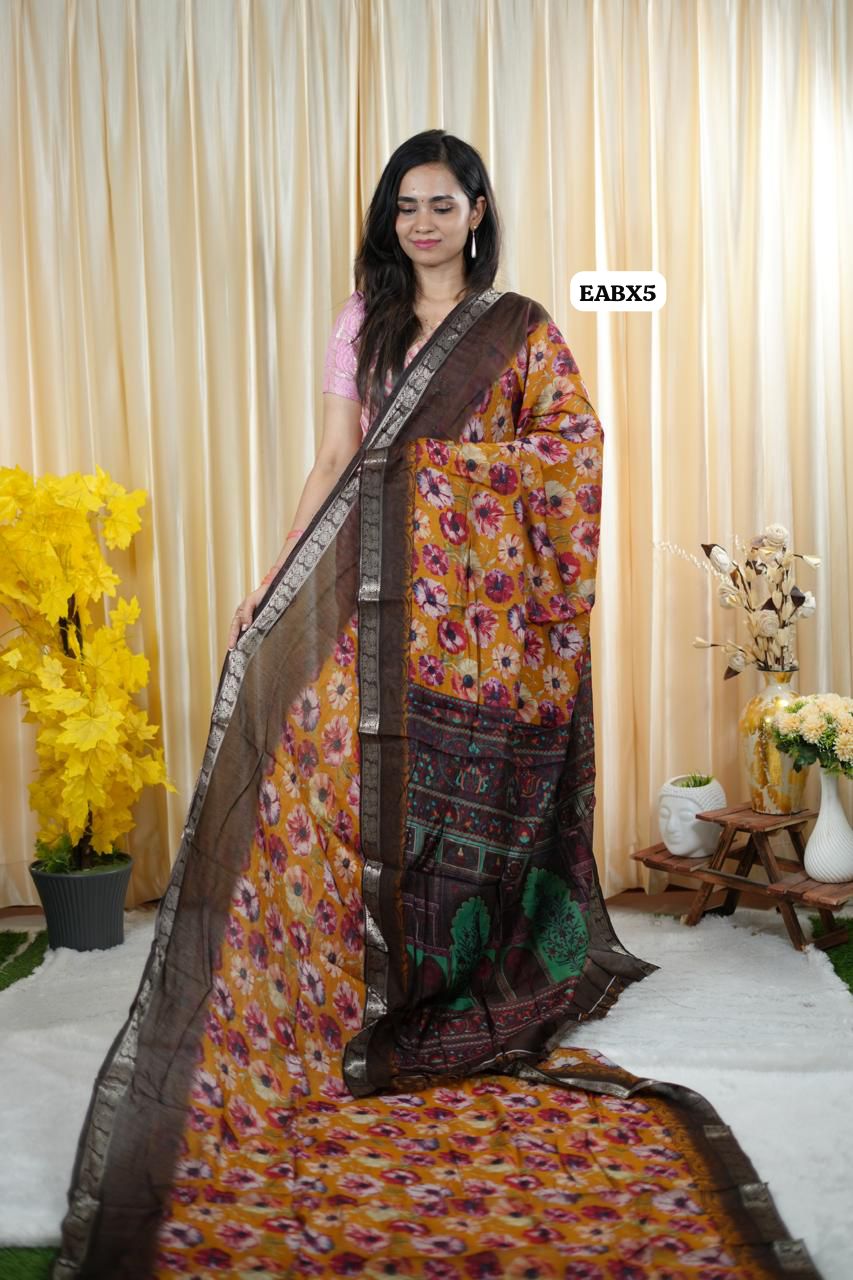 Maheshwari semi soft silk saree😍😎 📚