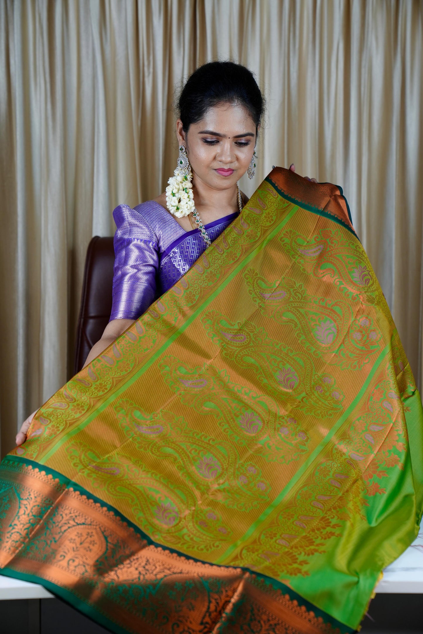 Premium Kanchi semi silk🥰🥳