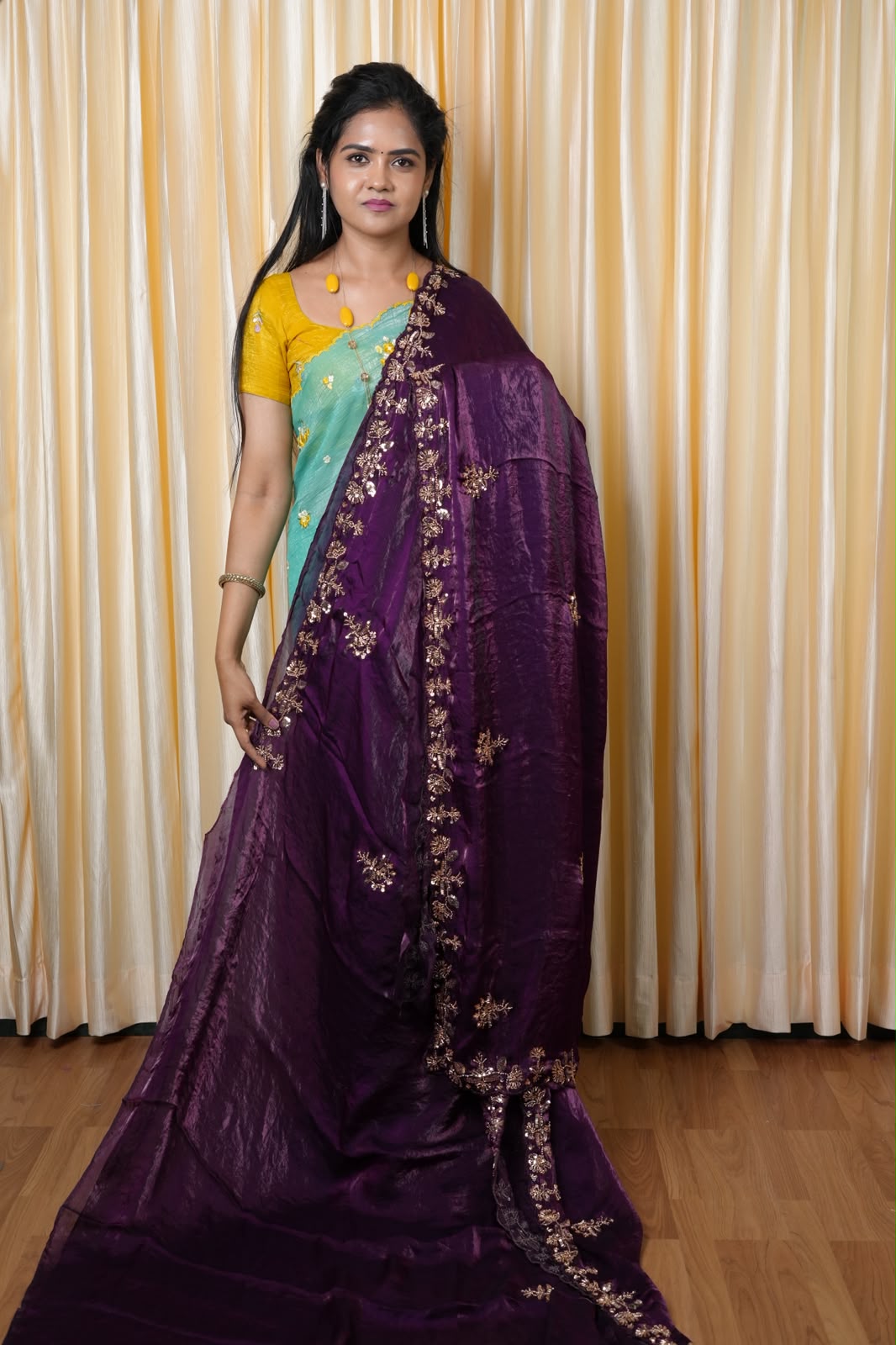 Space silk sarees🥳
