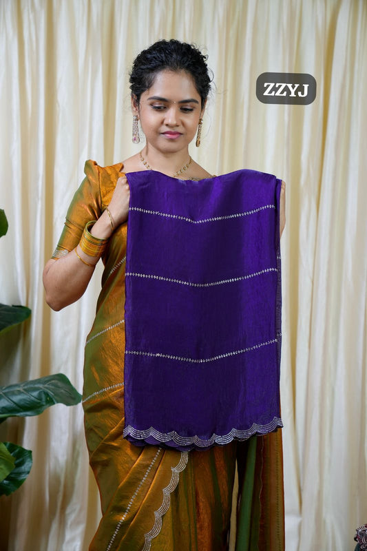 Space silk saree🥳