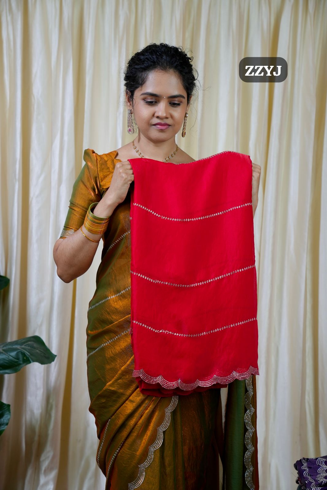 Space silk saree🥳