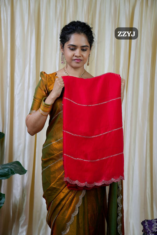 Space silk saree🥳