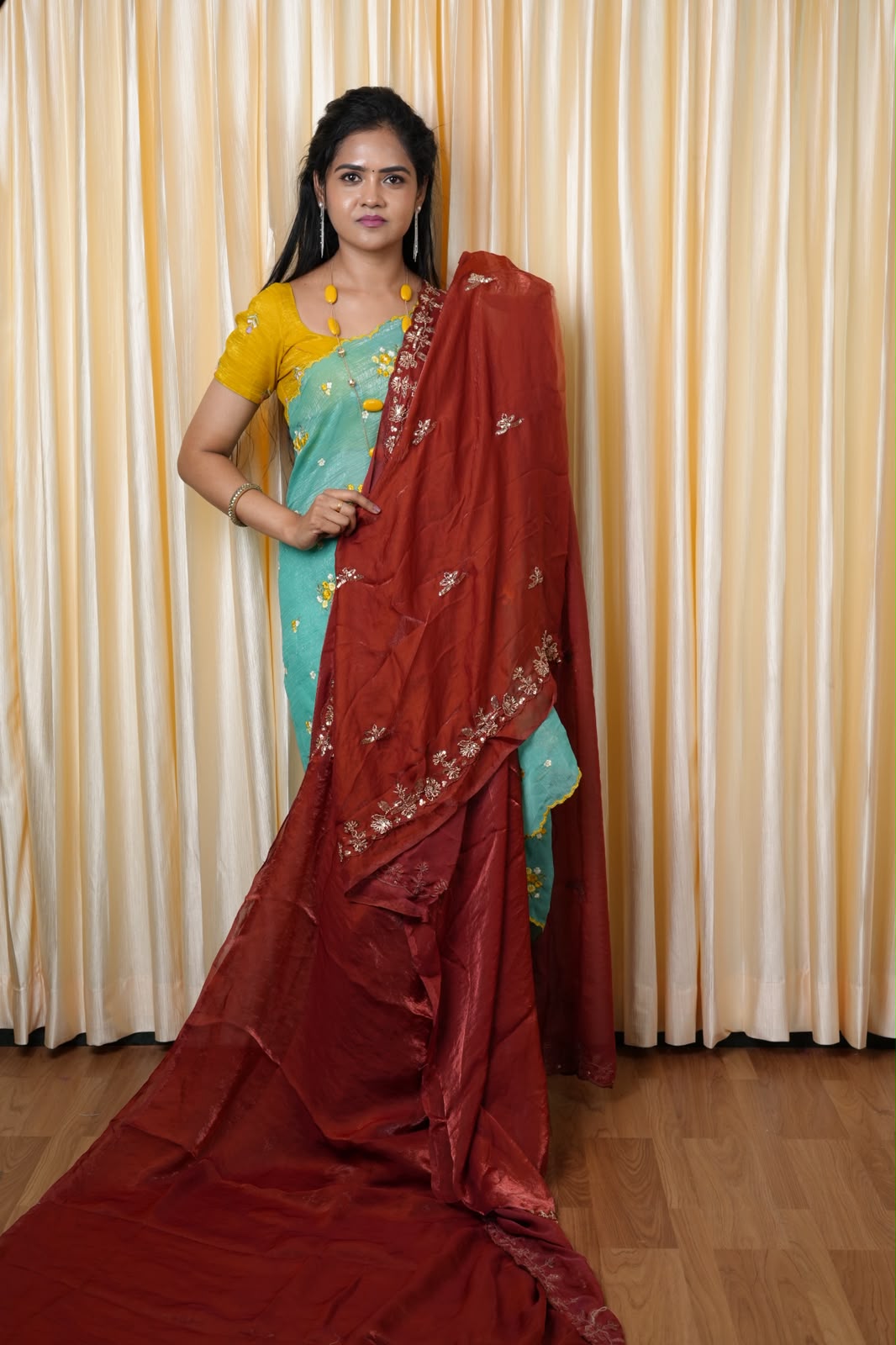 Space silk sarees🥳