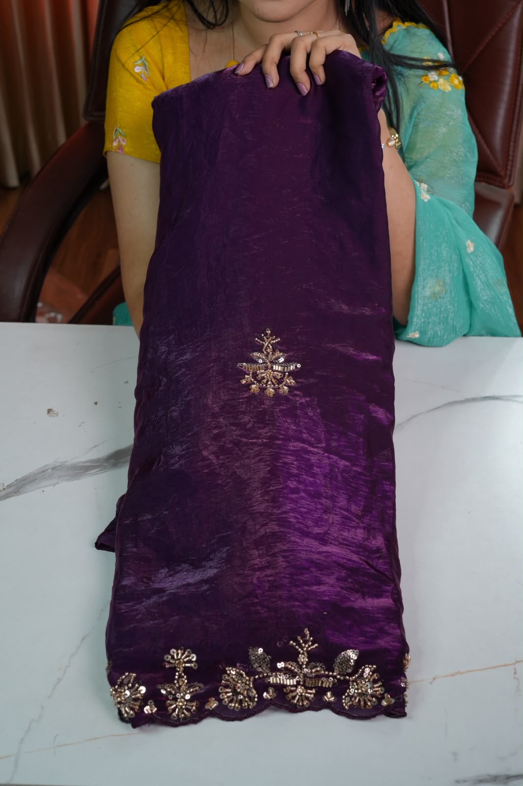 Space silk sarees🥳