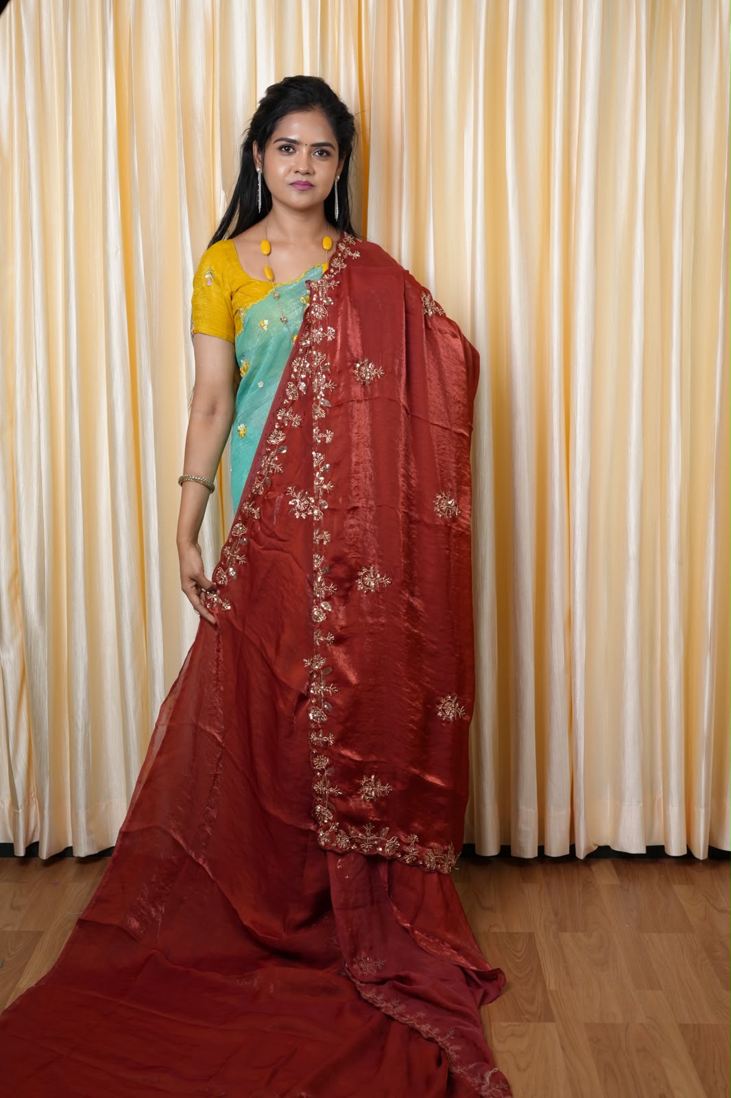 Space silk sarees🥳