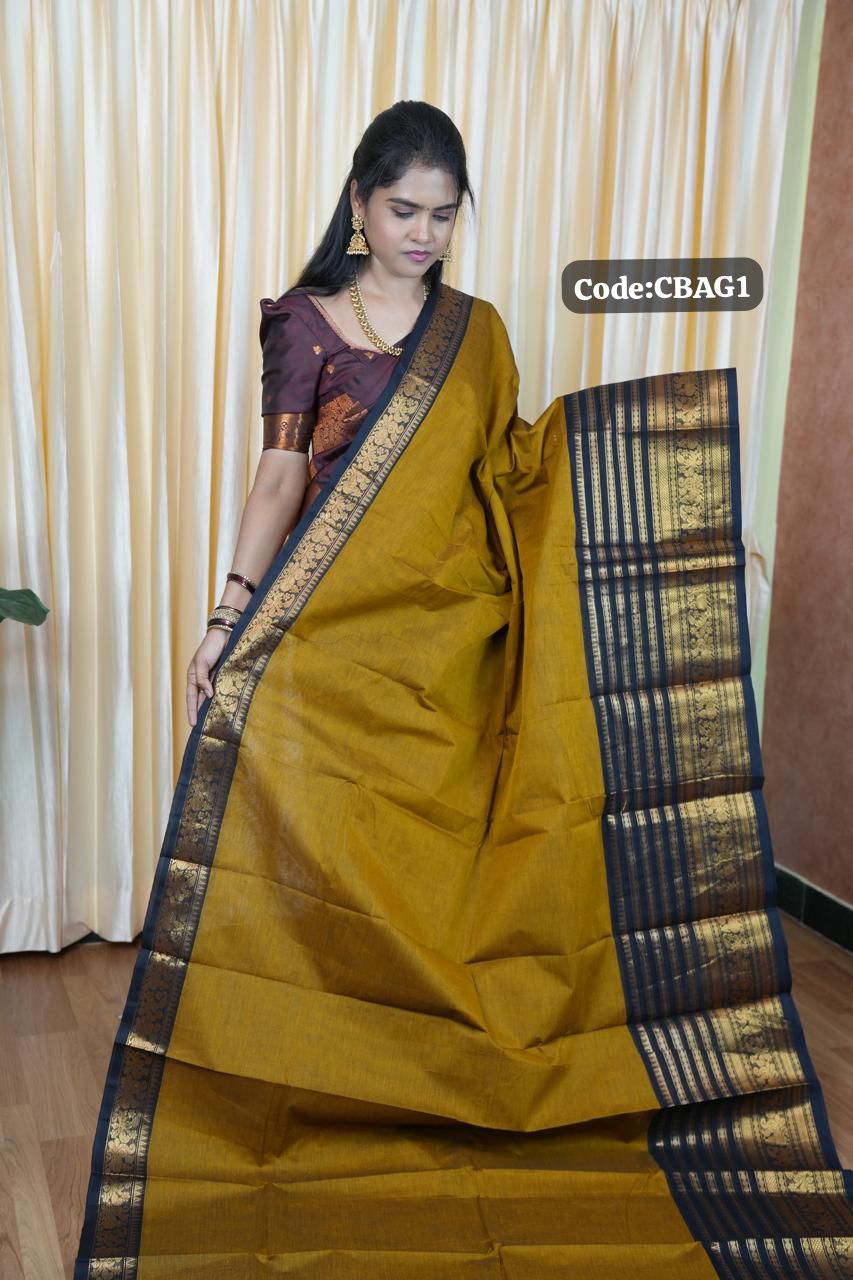 Kanchi cotton sarees🥰😎📚