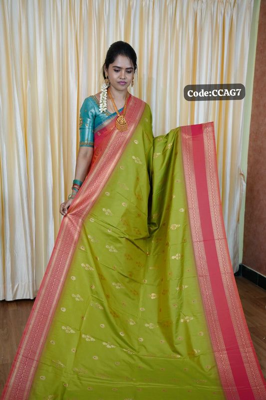 Kanchi Soft silk saree 🥰😎📚