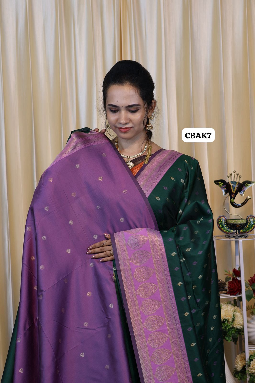 Soft silk saree ๐๐๐ โ Rishi Boutique