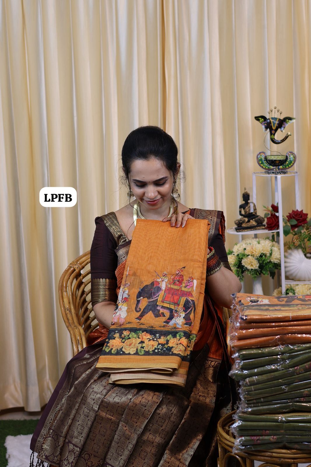 Linen cotton saree😍😎📚