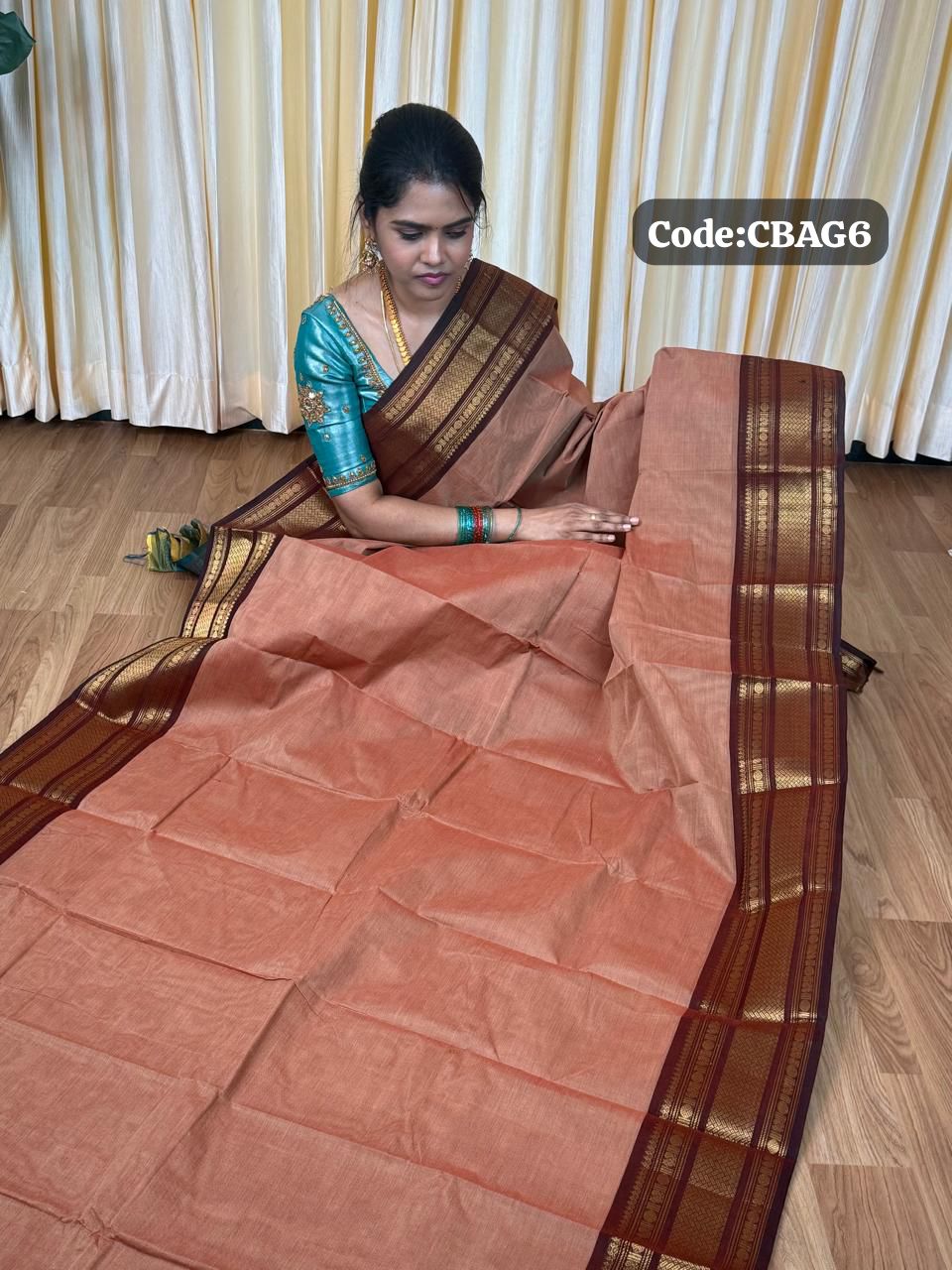 Premium Kanchi cotton saree🎁