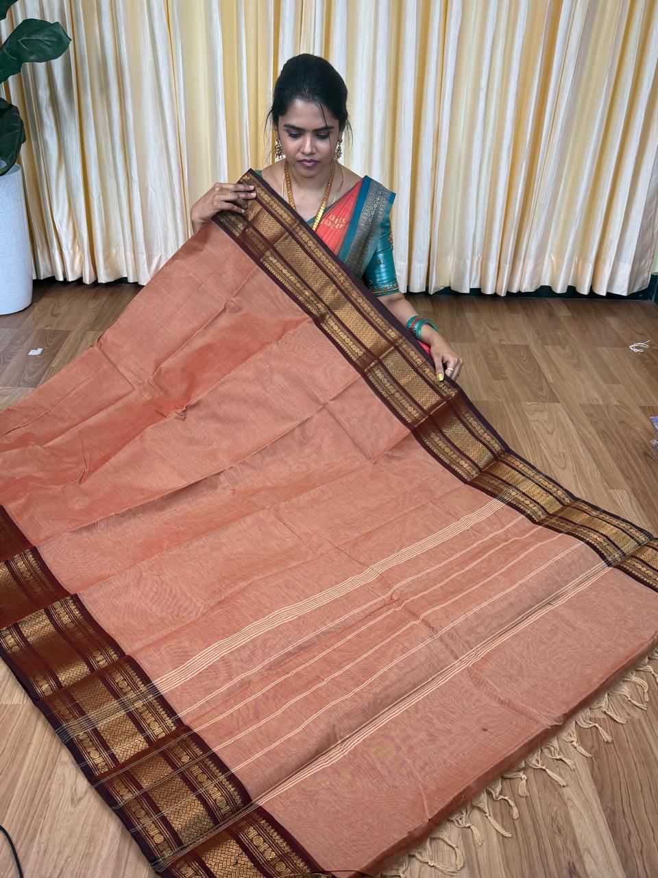 Premium Kanchi cotton saree🎁