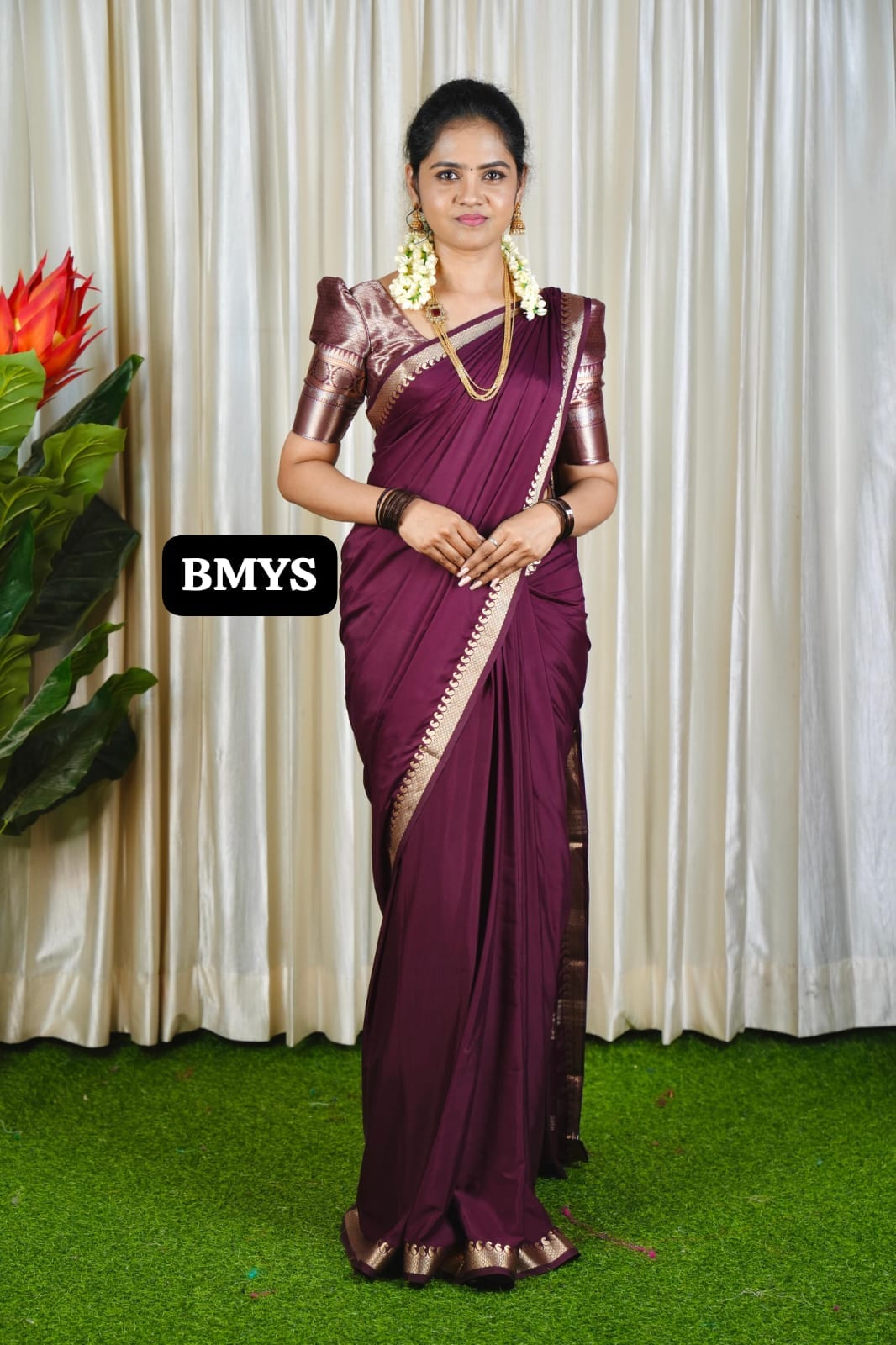 Premium Mysore crepe silk sarees with golden zari ❌❌