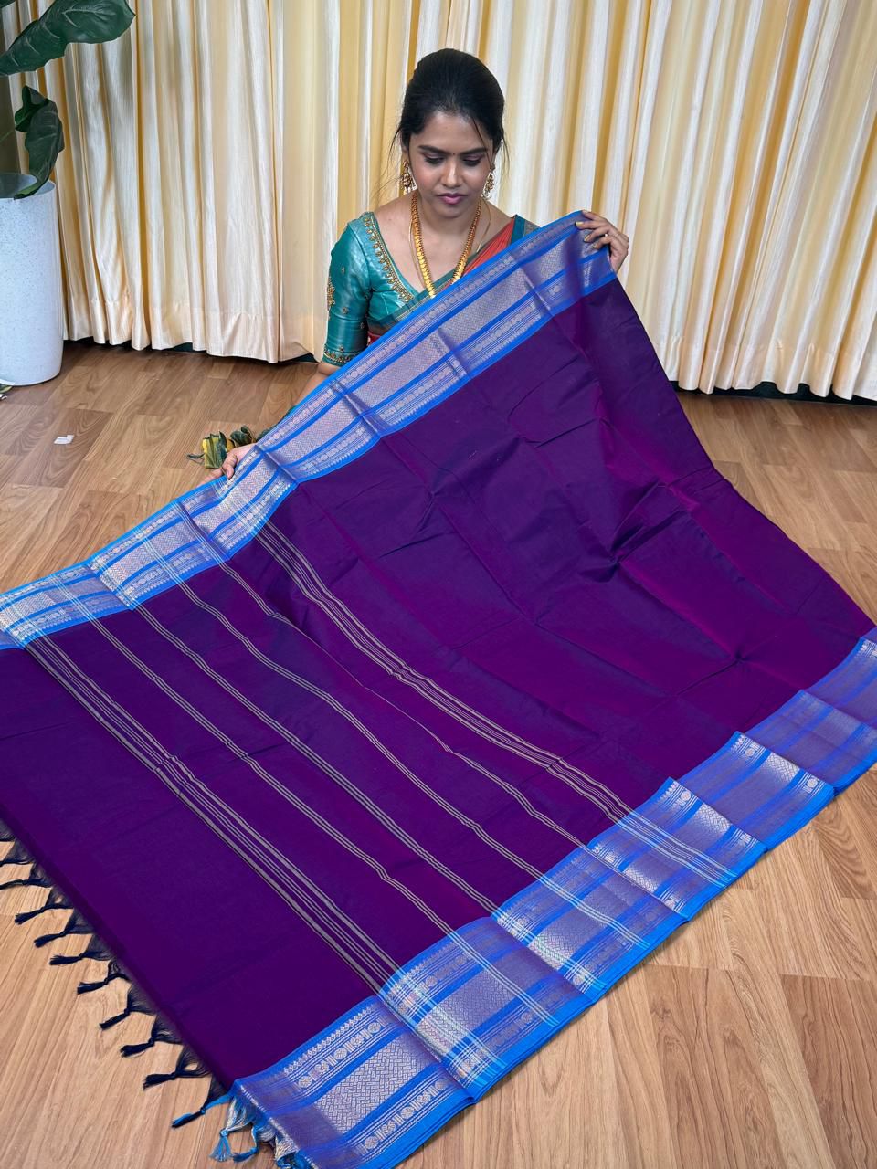 Kanchi cotton saree🎁