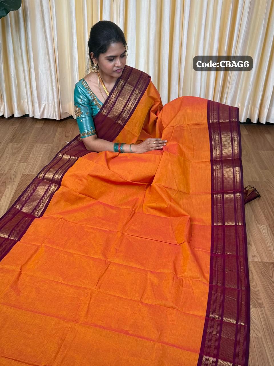 Premium  Kanchi cotton saree🎁