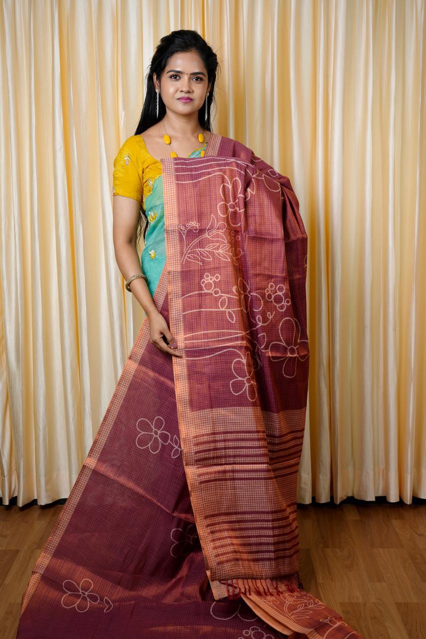 Tussar silk🥰😎📚