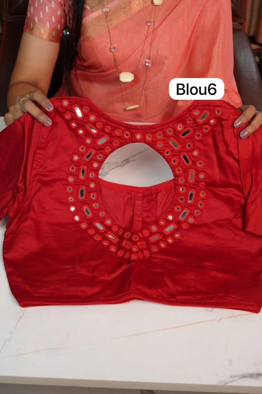 Mirror work blouse Prebook 😍⏰