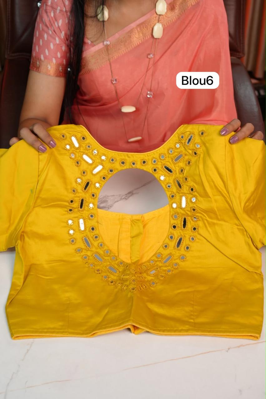 Mirror work blouse Prebook 😍⏰