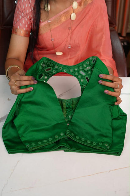 Mirror work blouse Prebook 😍⏰