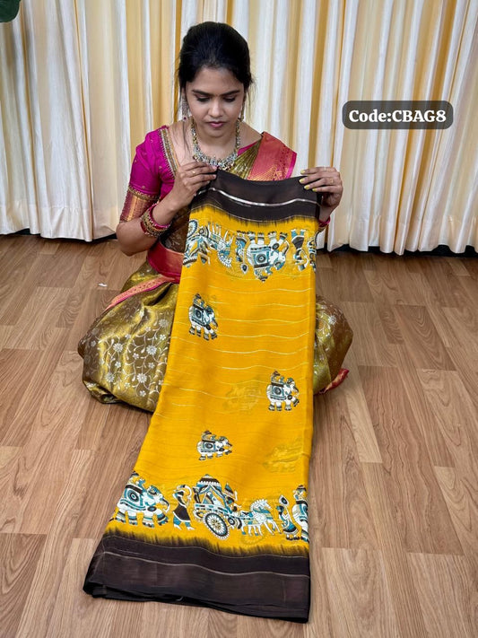 Daily wear sarees 😎🥰📚