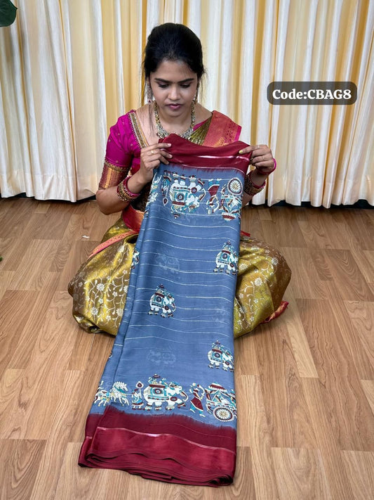 Daily wear sarees 🥰😎📚