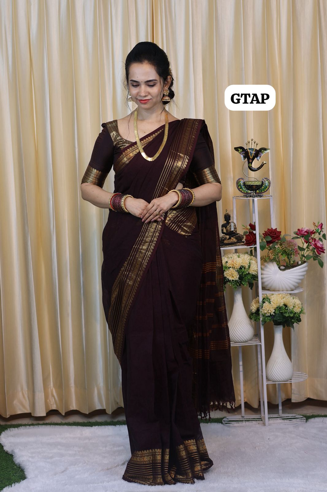Premium Kanchi cotton saree 🥰😎📚