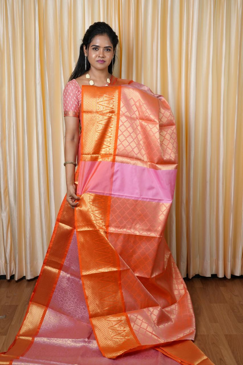 Soft katan silk saree🥰😎🧸📚