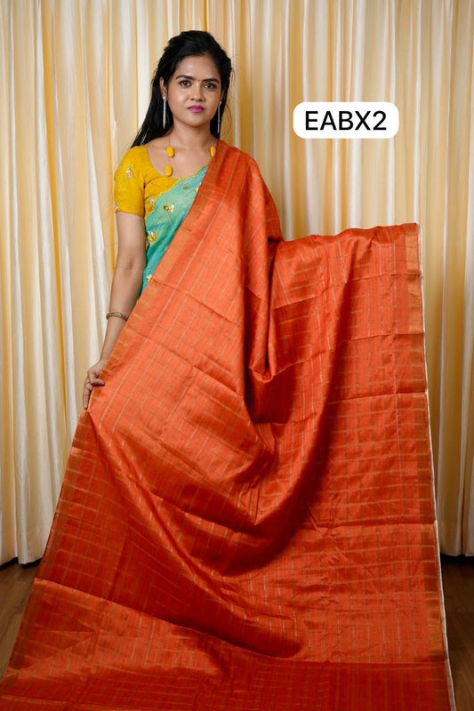 Tussar silk🥰😎📚