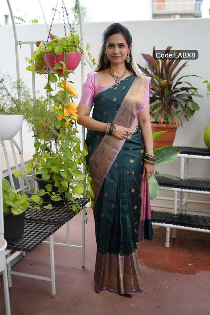 Kanchi semi silk sarees 🥳